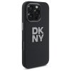 DKNY DKHCP16LSMCBSK iPhone 16 Pro 6.3   czarny/black hardcase Liquid Silicone Metal Logo