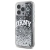 DKNY DKHCP16XLBNAEK iPhone 16 Pro Max    6.9 czarny/black hardcase Liquid Glitter Arch Logo