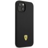 Ferrari FEHCP14MSIBBK iPhone 14 Plus / 15 Plus 6,7 czarny/black hardcase Silicone Metal Logo