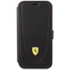 Ferrari FEFLBKP13LRGOK iPhone 13 Pro 6.1 czarny/black book Leather Curved Line