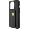 Ferrari FEHCP15XGSPSIK iPhone 15 Pro Max 6.7 czarny/black hardcase Grip Stand Metal Logo