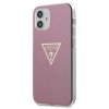 Guess GUHCP12SPCUMPTPI iPhone 12 mini 5,4 różowy/pink hardcase Metallic Collection