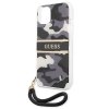 Guess GUHCP13SKCABBK iPhone 13 mini 5,4 czarny/black hardcase Camo Strap Collection