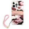 Guess GUHCP13XKCABPI iPhone 13 Pro Max6,7 różowy/pink hardcase Camo Strap Collection