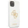 Guess GUHCP13SLS4GGWH iPhone 13 mini 5,4 biały/white hard case Silicone 4G Logo