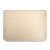 Guess Sleeve GUCS16PSATLE 16 beżowy/beige Saffiano Triangle Logo