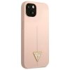 Guess GUHCP13MSLTGP iPhone 13 / 14 / 15 6.1 różowy/pink hardcase Silicone Triangle