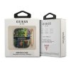 Guess GUA2HHFLB AirPods 1/2 cover niebieski/blue Flower Strap Collection