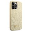 Guess GUHCP14XHGGSHD iPhone 14 Pro Max6,7 złoty/gold hard case Glitter Script