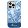 Guess GUHCP14LHGPLHB iPhone 14 Pro 6,1 niebieski/blue hardcase Porcelain Collection