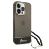 Guess GUHCP14XHGCOHK iPhone 14 Pro Max 6,7 czarny/black hardcase Translucent Pearl Strap