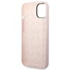 Guess GUHCP14SSLTGU iPhone 14 / 15 / 13 6.1 fioletowy/purple hardcase Silicone Triangle