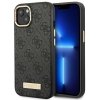 Guess GUHMP14MU4GPRK iPhone 14 Plus / 15 Plus 6.7 czarny/black hard case 4G Logo Plate MagSafe