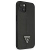 Guess GUHCP13SPSATLK iPhone 13 mini 5,4 czarny/black hardcase SaffianoTriangle Logo