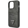 Guess GUHCP13LP4TPK iPhone 13 Pro / 13 6,1 czarny/black hardcase 4G Triangle Logo Cardslot