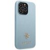 Guess GUHCP13LPS4MB iPhone 13 Pro / 13 6,1 niebieski/blue hardcase Saffiano 4G Small Metal Logo