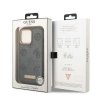 Guess GUHMP13LSAPSTG iPhone 13 Pro / 13 6,1 szary/grey hardcase Peony Logo Plate MagSafe