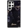 Guess GUHCS23LHTMRSK S23 Ultra S918 czarny/black hardcase Golden Marble Collection