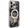 Guess GUHMP14XHCFWSK iPhone 14 Pro Max6.7 czarny/black hardcase Flower MagSafe