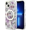 Guess GUHMP14SHCFWST iPhone 14 / 15 / 136.1 transparent hardcase Flower MagSafe