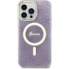 Guess GUHMP14XH4STU iPhone 14 Pro Max 6.7 purpurowy/purple hardcase 4G MagSafe