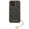 Guess GUHCP14LGF4GGR iPhone 14 Pro 6,1 szary/grey hardcase 4G Charms Collection