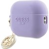 Guess GUAP23DSLGHDU AirPods Pro 2 (2022/2023) cover purpurowy/purple 3D Rubber 4G Diamond Charm