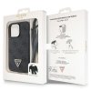 Guess GUHCP13LP4TDSCPK iPhone 13 Pro / 13 6.1 czarny/black hardcase Crossbody 4G Metal Logo