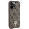 Guess GUHCP13LP4TDSCPW iPhone 13 Pro / 13 6.1 brązowy/brown hardcase Crossbody 4G Metal Logo
