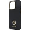 Guess GUHCP13LM4DGPK iPhone 13 Pro / 136.1 czarny/black hardcase Silicone Logo Strass 4G