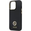 Guess GUHCP13LM4DGPK iPhone 13 Pro / 13 6.1 czarny/black hardcase Silicone Logo Strass 4G