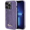 Guess GUHCP15LPSFDGSU iPhone 15 Pro 6.1 fioletowy/purple hardcase Sequin Script Metal