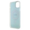 Guess GUHMP15MHITSQ iPhone 15 Plus / 14 Plus 6.7 turkusowy/turquoise hardcase IML Iridescent MagSafe