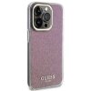 Guess GUHCP15LHDECMP iPhone 15 Pro 6.1 różowy/pink hardcase IML Faceted Mirror Disco Iridescent