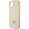 Guess GUHCP15SPS4DGPD iPhone 15 / 14 / 13 6.1 złoty/gold hardcase Leather 4G Metal Logo Strass