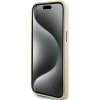 Guess GUHCP15SPGMCSD iPhone 15 / 14 / 13 6.1 złoty/light gold hardcase Glitter Glossy Script