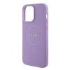 Guess GUHMP15LPSAHMCU iPhone 15 Pro 6.1 fioletowy/purple hardcase Saffiano MagSafe