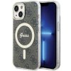Guess GUHMP15SH4STW iPhone 15 / 14 / 136.1 brązowy/brown hardcase IML 4G MagSafe