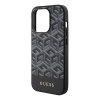 Guess GUHMP15LHGCFSEK iPhone 15 Pro 6.1 czarny/black hardcase GCube Stripes MagSafe