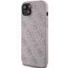Guess GUHMP14SG4GFRP iPhone 14 / 15 / 13 6.1 różowy/pink hardcase 4G Collection Leather Metal Logo MagSafe