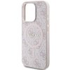 Guess GUHMP15LG4GFRP iPhone 15 Pro 6.1 różowy/pink hardcase 4G Collection Leather Metal Logo MagSafe