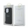 Guess GUHMP16LPGHSMMK iPhone 16 Pro 6.3 czarny/black hardcase Grained Ring MagSafe
