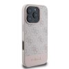 Guess GUHCP16LG4GLPI iPhone 16 Pro 6.3 różowy/pink hardcase 4G Bottom Stripe