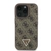 Guess GUHCP16XP4TDPW iPhone 16 Pro Max6.9 brązowy/brown hardcase Leather 4G Triangle Strass