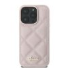 Guess GUHCP16LPSQSQSP iPhone 16 Pro6.3 różowy/pink hardcase Quilted Metal Logo