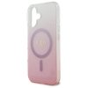Guess GUHMP16SHGRCELP iPhone 166.1 różowy/pink hardcase IML Glitter Gradient MagSafe