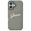 Guess GUHCP16MHCHGSPK iPhone 16 Plus6.7 czarny/black hardcase IML Heart