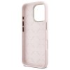 Guess GUHCP16XSMBSLP iPhone 16 Pro Max6.9 różowy/pink hardcase Silicone Script Metal Logo & Frame