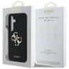 Etui Guess Silicone Big 4G Logo Bottom   Script Samsung Galaxy S25 czarny