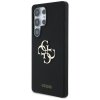 Etui Guess Silicone Big 4G Logo Bottom   Script Samsung Galaxy S25 Ultra czarny